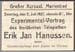 Hanussen e la telepatia