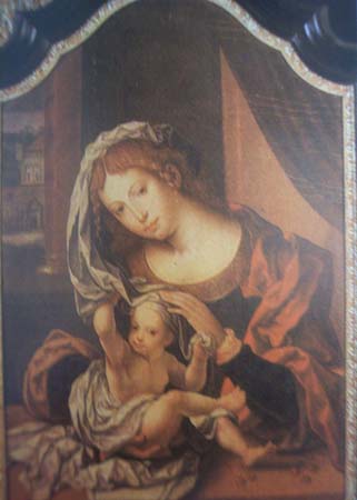 Jan Gosseaert. Madonna (Hluboka castle)