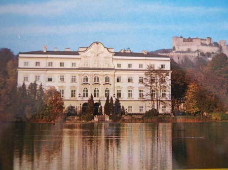 Salisburgo. Castello di Leopoldskron. Leopoldskron Palace